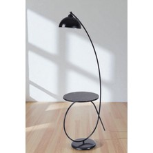 Kaya Sehbalı Siyah Lambader Retro Siyah Başlıklı