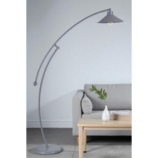 Zümra Gri Lambader Metal Gri Başlıklı