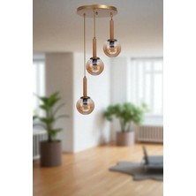 Işıl 3 Lü Tepsili Naturel Bal Camlı Sarkıt