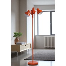 Jesus 3 Lü Turuncu Lambader Metal Başlıklı