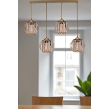 Ohrid 4 Lü Sıralı Eskitme Sarkıt