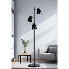 Frank 3 Lü Siyah Lambader