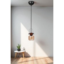 Masal Tekli Siyah Bal Camlı Sarkıt