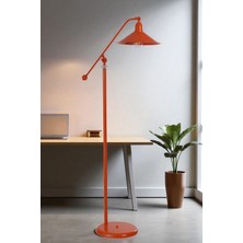 Moka Turuncu Lambader Metal Başlıklı