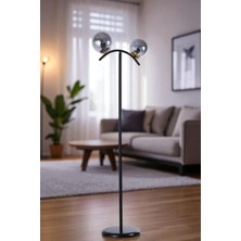 Velvet 2 Li Siyah Lambader Füme Camlı