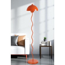 Eva Turuncu Lambader Retro Başlıklı