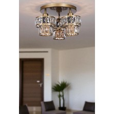 Leo 3 Lü Tepsili Eskitme Plafonyer Avize