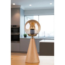 Juno Bal Camlı Masa Lambası