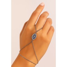 Gümüş Renk Baklava Göz Top Sf Zincir Çelik Şahmeran - 3505