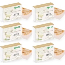 Agarta El Yapımı Doğal Sabun 150GR Keçi Sütü (6 Lı Set)