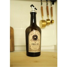Home 2'li Amber 500 ml Cam Ayçiçek Yağı Zeytinyağı Şişesi Yağdanlık