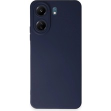 Emos Avm Xiaomi Redmi 13C Kılıf Nano Içi Kadife Silikon - Lacivert