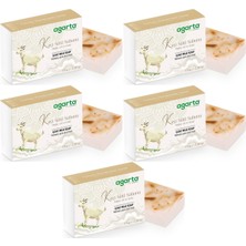 Agarta El Yapımı Doğal Sabun 150GR Keçi Sütü (5 Li Set)