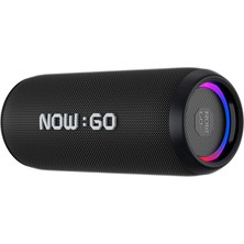 Now Go Nowgo F6 20w Rgb Speaker  Taşınabilir Kablosuz Bluetooth Hoparlör Siyah