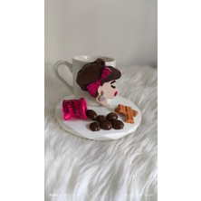 Özel Tasarım Kahve Fincanı, Şık ve Renkli, Zarif Hediye Seçeneği