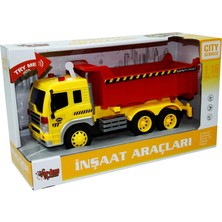 Sürtmeli Sesli Işıklı Damperli Kamyon 1/16