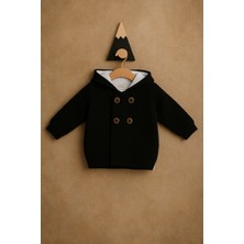 Puppis Baby Kulaklı Anchor Hırka