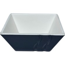 Uçarsan Kare Minimal Kase 14X14X6,5  (2 Adet)