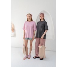 Slow Season Grafikli Oversize T-Shirt