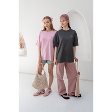 Slow Season Grafikli Oversize T-Shirt