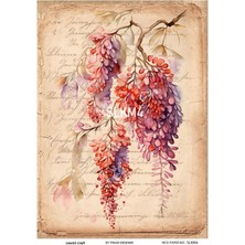 Lineart Pirinç Dekopaj Rice Paper Slkm4