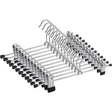 Mandallı Pantolon Askısı Etek Askısı 40 cm Metal (10 Adet)
