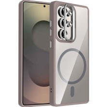 Pilanix Samsung Galaxy S25 Ultra Kılıf Kamera Lens Korumalı Kamera Yerinden Standlı Magsafeli Etro Kapak