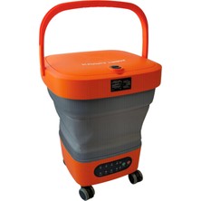 Kraft Hart 21V 4AH Çift Akülü Katlanabilir Basınçlı Yıkama Makinesi 50 Bar Basınç Oto Araba Bahçe
