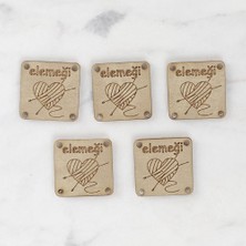 Loren Crafts Elemeği Deri Arma 5 Adet - 1569