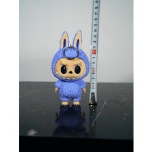 Labubu Lila Renk Figür Anahtarlık 13 cm Kaliteli