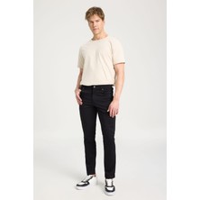 Wrangler Erkek Normal Bel Slim Fit Siyah Chino Pantolon Texas Slim Pantolon- W12001