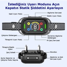 T319 Havlama Engellleyici Köpek Tasması, 5 Farklı Seçimli Çalışma Modu, Havlama Tasması