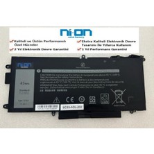 Nion Dell Latitude 5289 2-In-1 Uyumlu Notebook Batarya - Pil