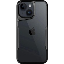 Emos Avm iPhone 15 Kılıf Boyi Silikon Kapak - Siyah