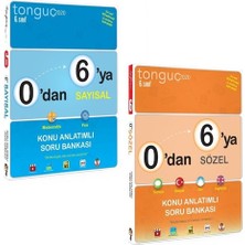 Tonguç Akademi 6. Sınıf Tonguç 0'dan 6'ya Sözel-Sayısal Konu Anlatımlı Soru Bankası 2 Kitap Set