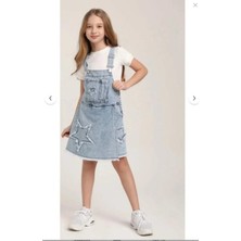 Escabel Kız Çocuk Bahçıvan Şort Etek Slopet 25197