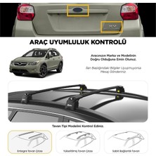 Turtle Audi A4 Avant (B8) Turtle Ara Atkı Taşıyıcı Bar 2008-2015 Arası Uyumlu - Turtle Air2 Siyah