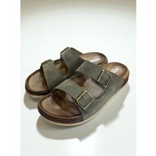 Ortopedik Terletmez Kaymaz Taban Plaj Bahce Günlük 4 Mevsim Erkek Terliği