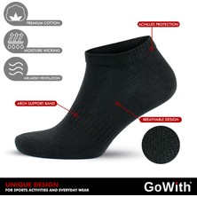 Pamuklu Sneaker Çorap 3009