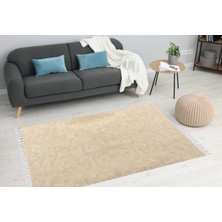 Krem Rengi Peluş Yolluk