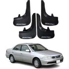 Toyota Carina Uyumlu Racing Yazılı 4'lü Tozluk Çamurluk Paçalık Modifiye