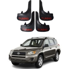 Toyota Rav 4 Tüm Kasalara Uyumlu Tuning Yazılı 4'lü Tozluk Çamurluk Paçalık Modifiye