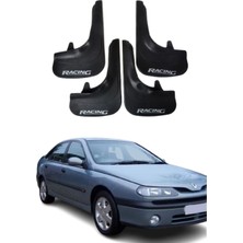 Renault Laguna 1 Uyumlu Racing Yazılı 4'lü Tozluk Çamurluk Paçalık Modifiye