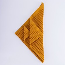 Püskül Lüks Waffle El Havlusu Seti 3 Adet, 40X80CM 100% Pamuk Yüksek Kaliteli Çabuk Kuruyan Waffle Havl