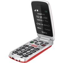 Welio Wkey T300 Siyah Tuşlu Kapaklı Cep Telefonu Kameralı Asker Telefonu Yaşlı Telefonu (Kvk Garantili)