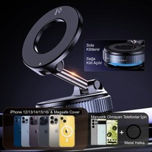 Kenly Manyetik Vakum Araç Montaj Telefon Tutucu X68 Stand 360 ° Ayarlanabilir Katlanabil
