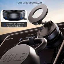 Kenly Manyetik Vakum Araç Montaj Telefon Tutucu X68 Stand 360 ° Ayarlanabilir Katlanabil