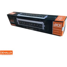 30CM 9W LED Wallwasher Yeşil | Dış Cephe, Minare, Bahçe Aydınlatma | Iç-Dış Kullanım IP65