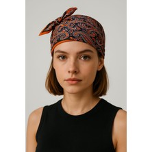Betty Bands Kadın Şal Bandana – Etnik Desenli Saç Aksesuarı
