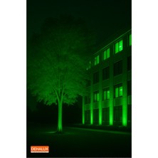 100CM 36W LED Wallwasher Yeşil | Dış Cephe, Minare, Bahçe Aydınlatma | Iç-Dış Kullanım IP65